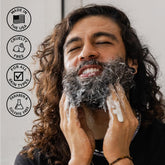 Beard Wash Set for Men, Beard Shampoo & Conditioner (Sandalwood)