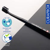 Toothbrush Duo, Black and Black, 2-Pack, Whitening-Friendly